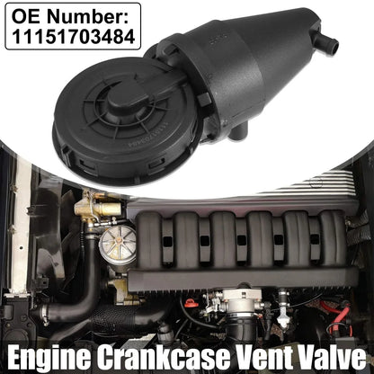PVC Engine Crankcase Vent Valve for BMW 323i 538i M3 Z3 (1996-2000)