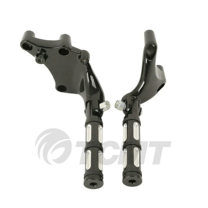 Passenger Footrest Footpeg Mount Bracket for Harley Sportster 883 1200 (14-22)
