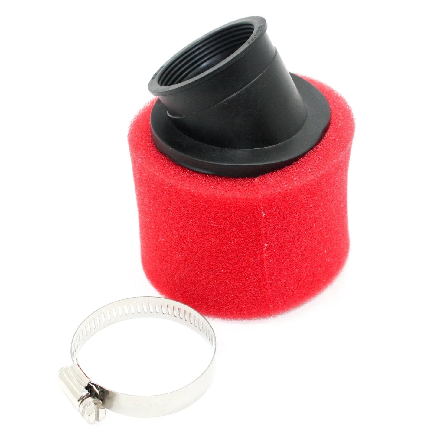 45mm Bent Angled Foam Air Filter Pod for RED PIT PRO Trail Quad Dirt Bike ATV