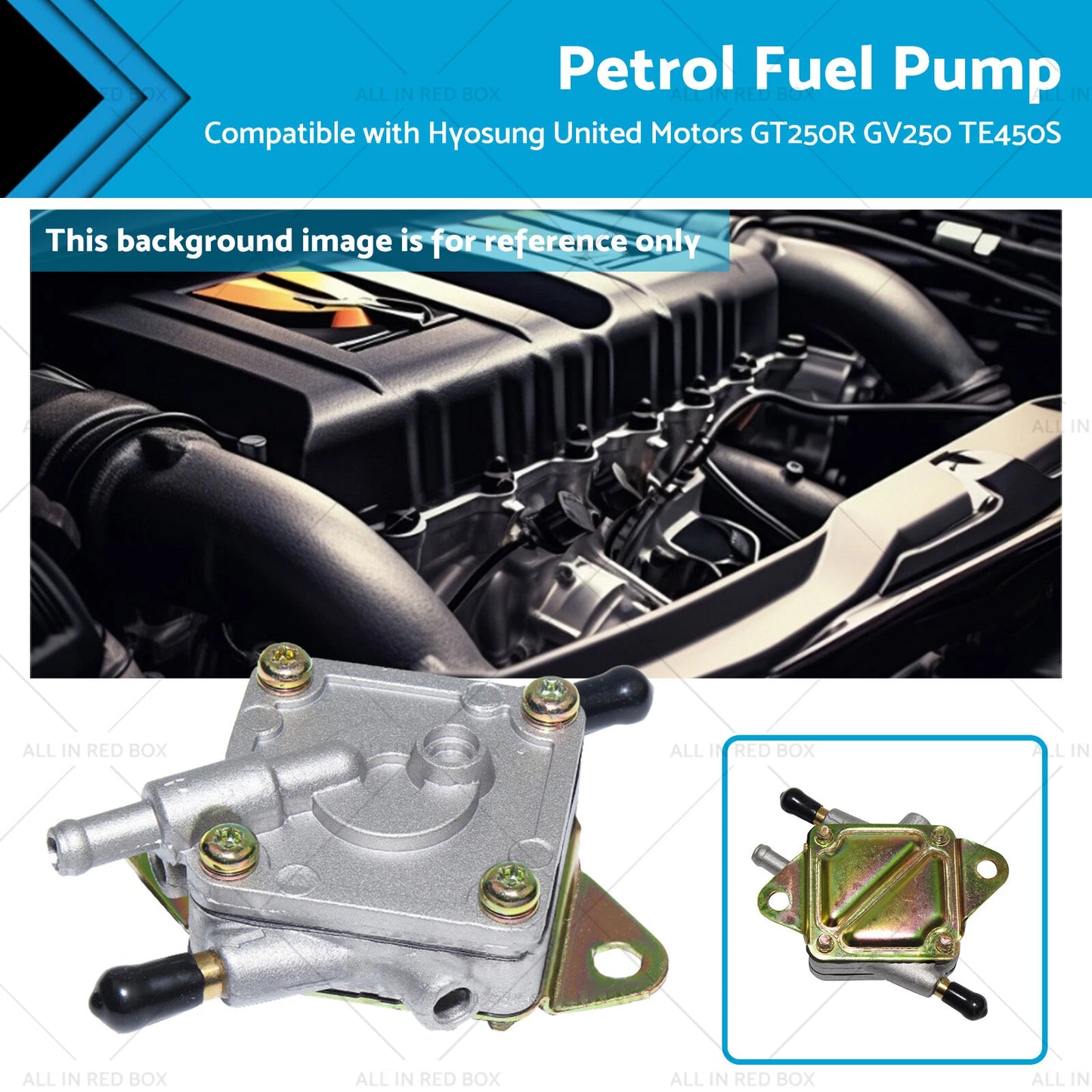 Petrol Fuel Pump for Hyosung GV650 GT650R GT250R GV250 (2003-2023)