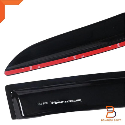 Weather Shield Window Visor Rain Guard for Ford Ranger (2022-2024)