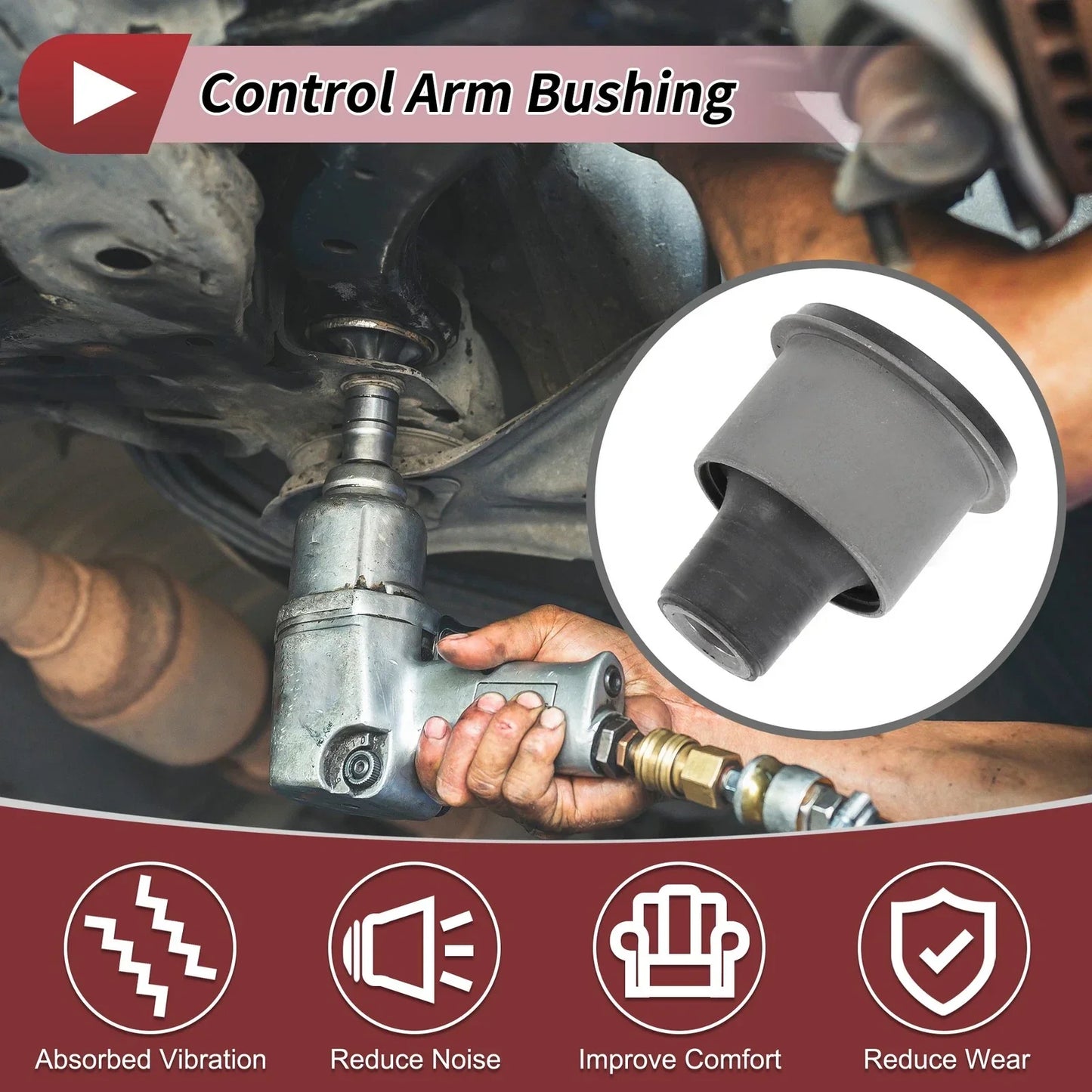 Rear Lower Control Arm Bushing for Honda CR-V RE3/RE4, FR-V (2007-2011)