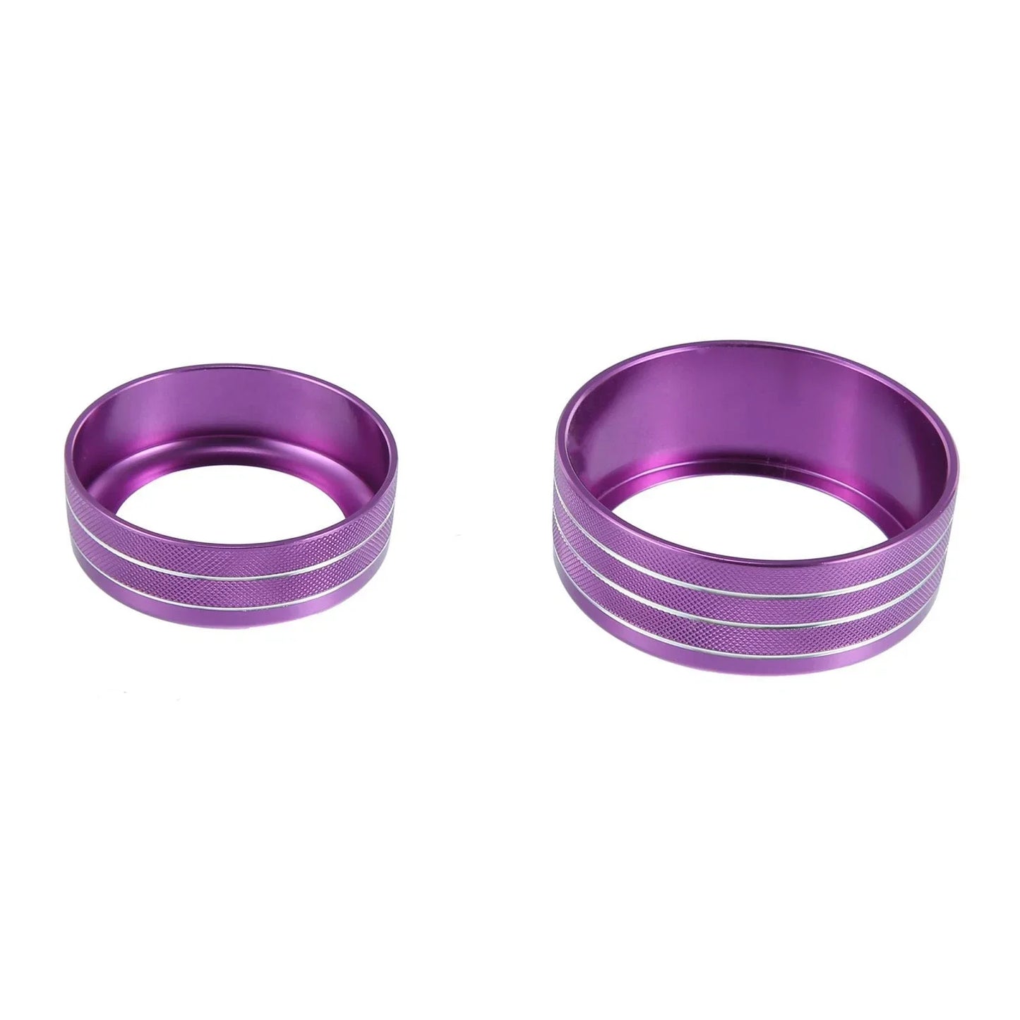 Purple Paddle Shifter AC Volume Knob Cover Ring Trim for Dodge Charger (2011-2023)