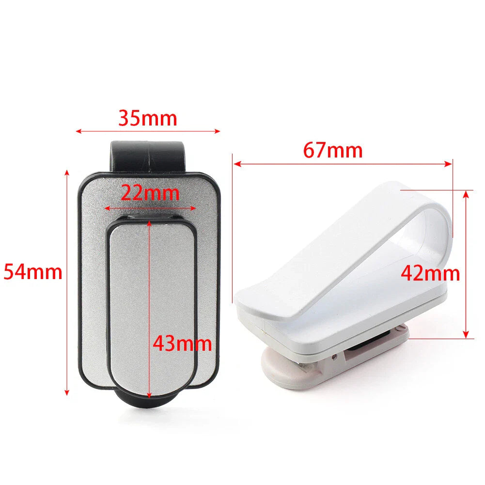 Universal Sun Visor Clip Holder for Glasses, Sunglasses, Cards