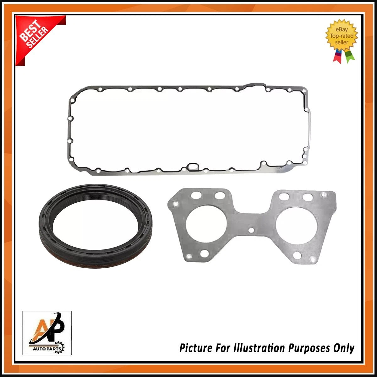 Engine Sump Gasket Replacement for BMW 3.0d N57D30 (2009–2015)