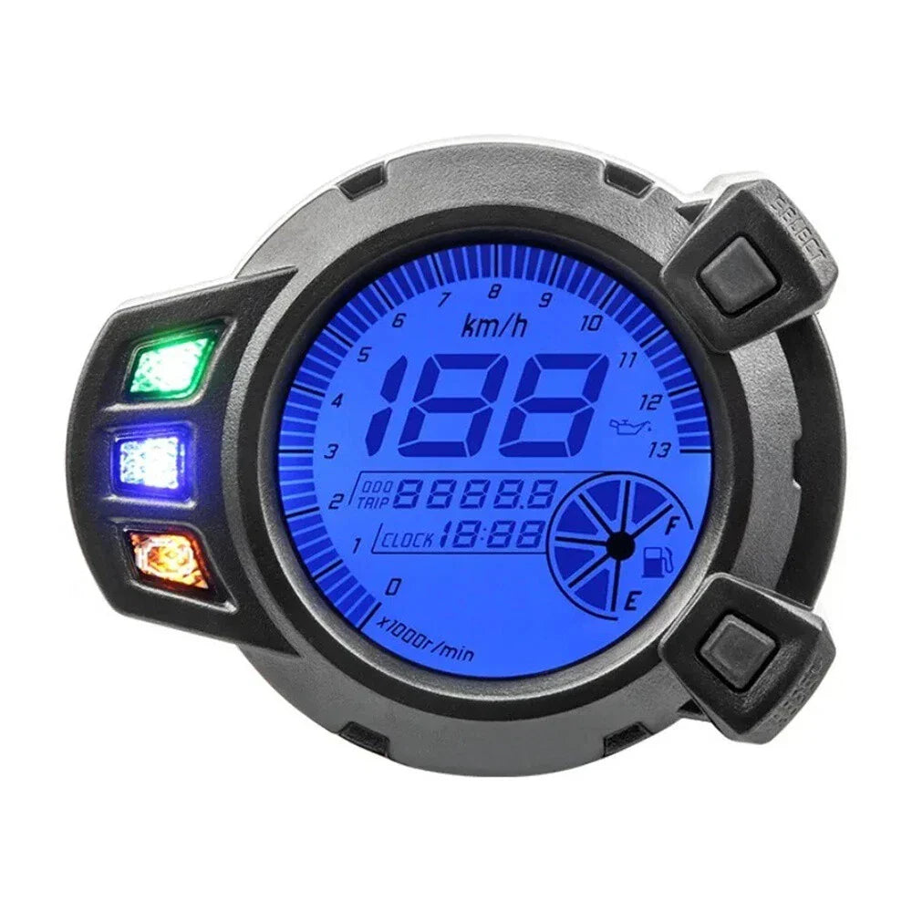 7 Color Adjustable LCD Digital Tachometer for MBK 125 YW125