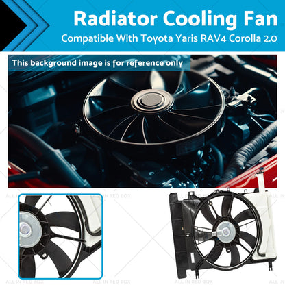 Radiator Cooling Fan for Toyota Corolla Estate 2.0 D-4D (2002-2007)