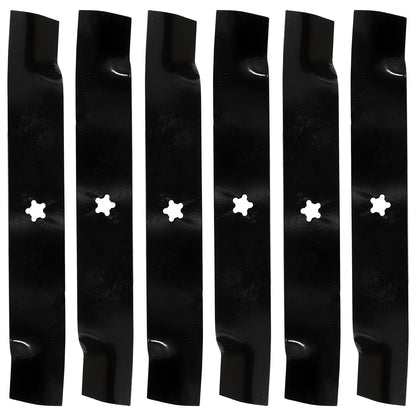 Deck High Lift Blade Replacement 5 Point Star for Husqvarna 52 in (17-3/4)