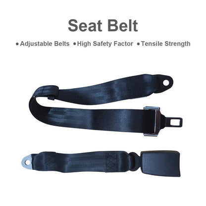 Adjustable Retractable Seat Lap Sash Belt Strap for Car Truck