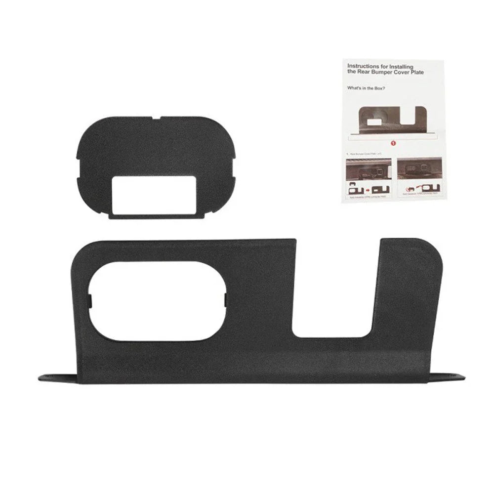 Rear Bumper Cover Plate Black for Ford Maverick (2022-2025)