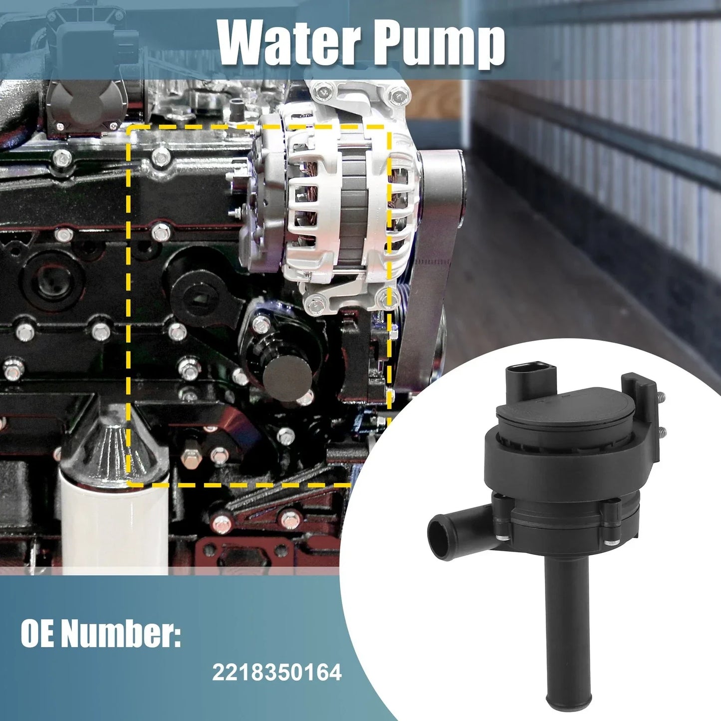 Water Pump for Mercedes-Benz CL 550 (2007-2014)