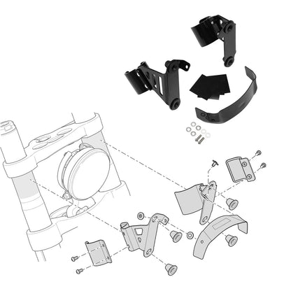Headlight Fairing with Bracket for Harley Softail FXST FXBBS (2018-2025)