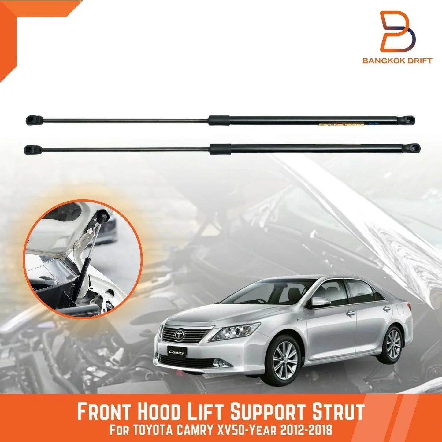 Hood Lift Support Gas Strut for Toyota Camry XV50 (2012-2018)