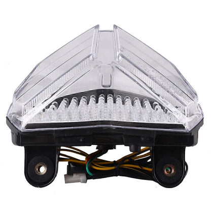 Clear Rear Tail Light Turn Signals for DUCATI 1198 R CORSE 2008-2010