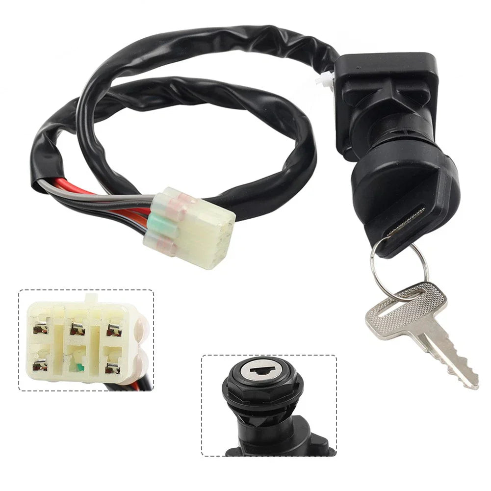 Ignition Key Switch for Suzuki LTA400 Eiger, King Quad 500, LT-A750 (2002-2024)