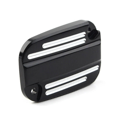 Front Stripe Brake Master Cylinder Cover for Harley Touring (2008-2013)