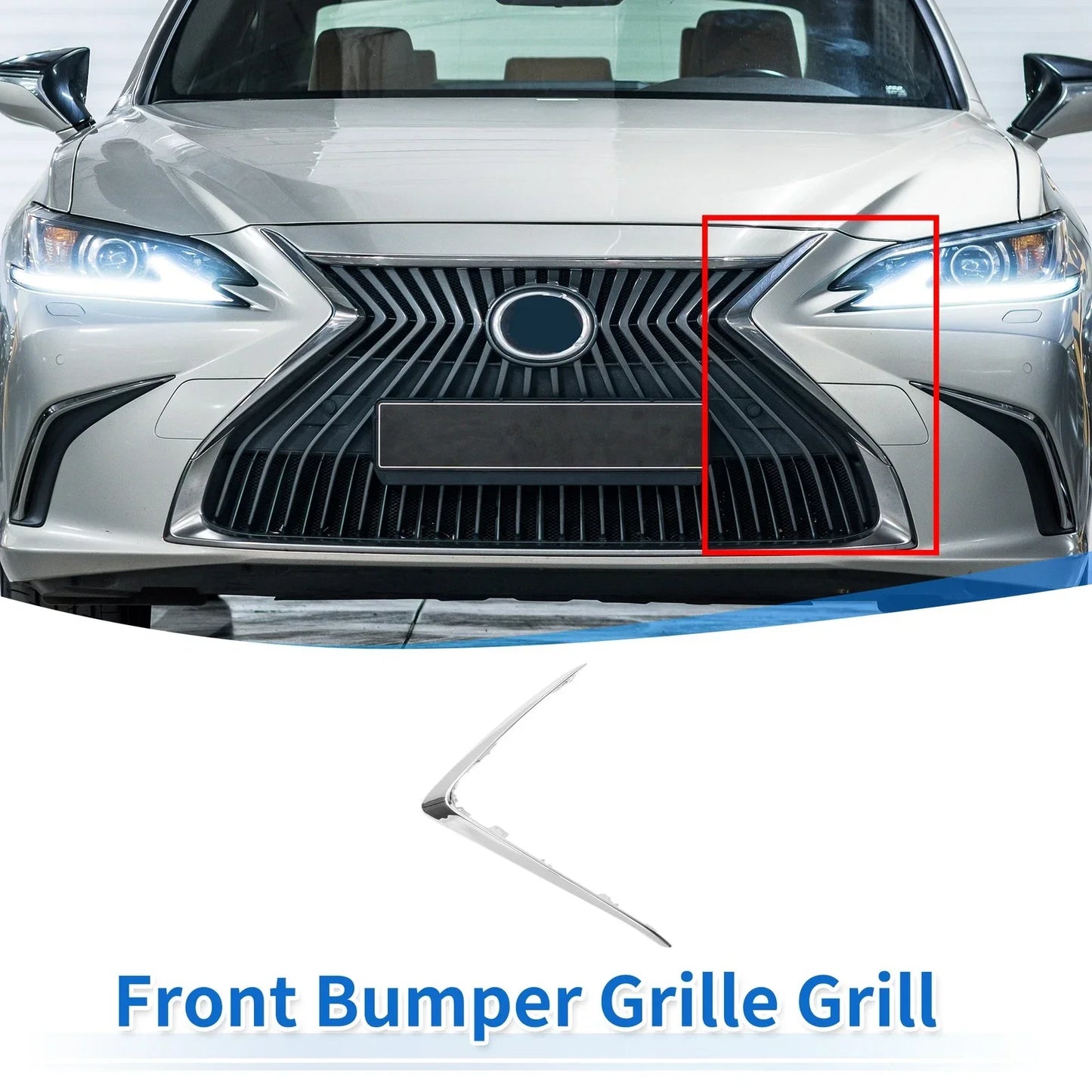 Front Left Grille Trim for Lexus ES 250 (2019-2023)