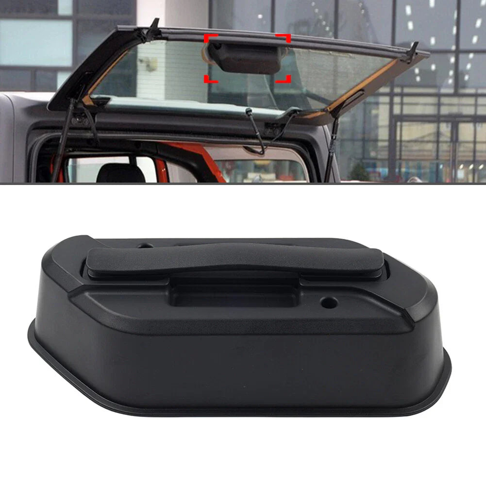Tailgate Rear Window Glass Grab Handles for Jeep Wrangler JL (2018-2024)