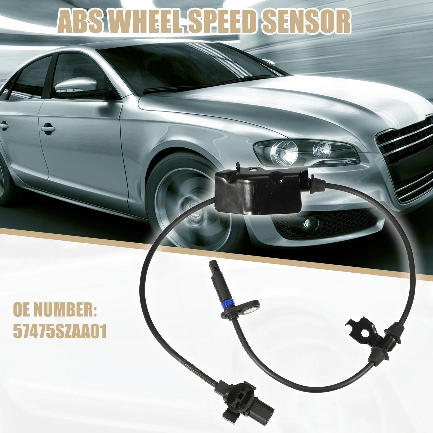 ABS Wheel Speed Sensor Rear Left for Honda Pilot (2009-2015)