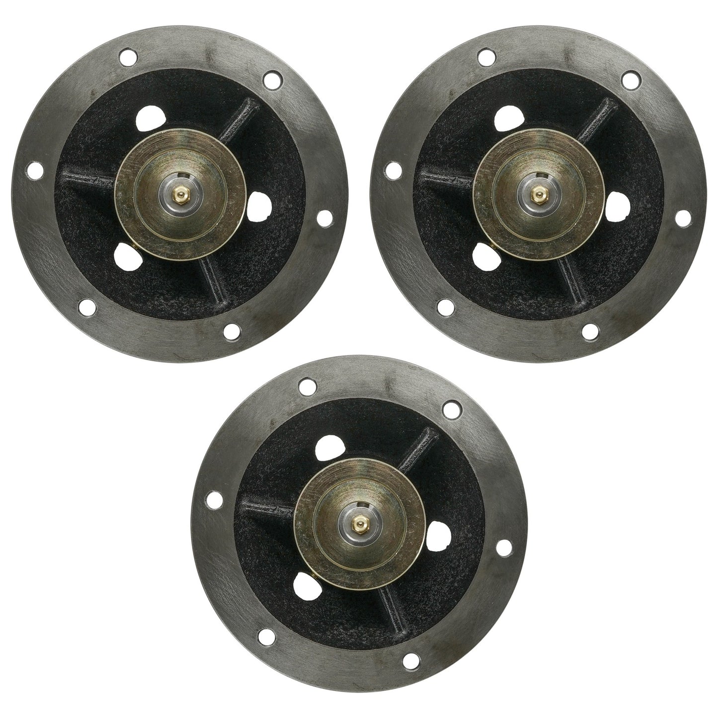 3x Cast Iron Blade Deck Spindle Replacement for Simplicity 72 inch (2005–2018)