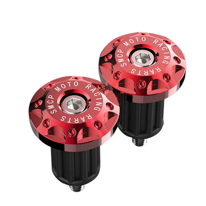 7/8'' Motorcycle Dirt Bike Handlebar Grip End Cap Plug Slider Red