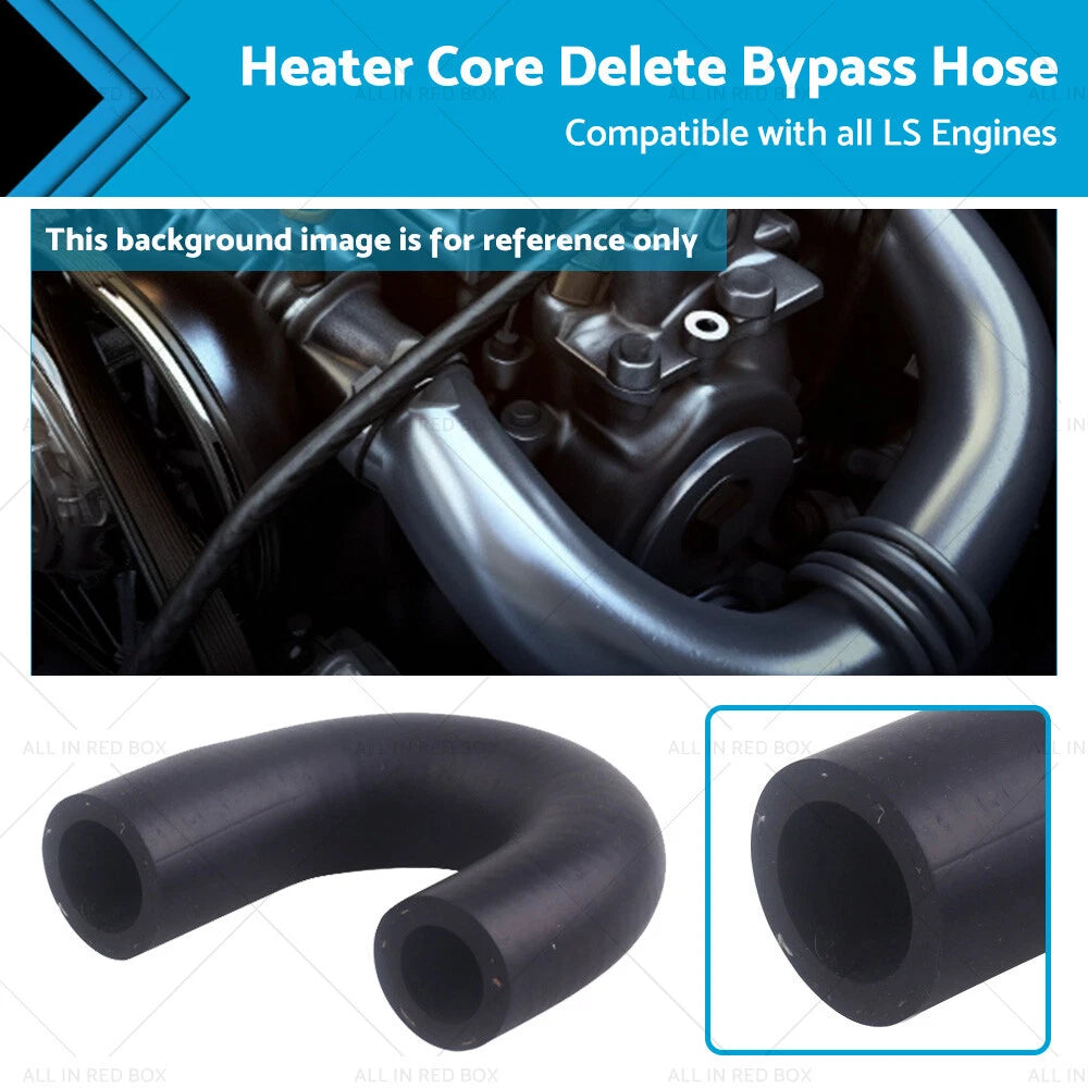 Heater Core Delete Bypass Hose for LS LS1 LS2 LS3 Water Pump Coolant (Hot Rod)