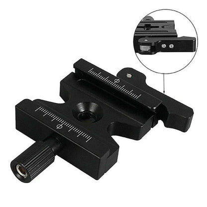 Camera Tripod Quick Release Clamp Plate for Arca Swiss (Fits Most Tripods)