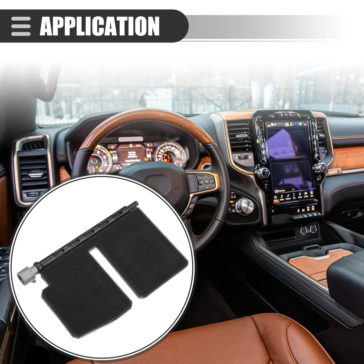 Car Blend Door Repair Kit for Dodge Ram 1500 2500 3500 (2010-2018)