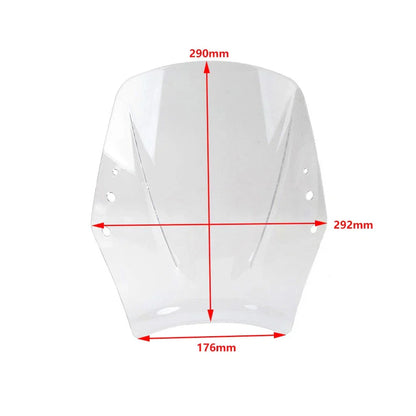Universal Motorcycle Windshield Deflector for Various Models