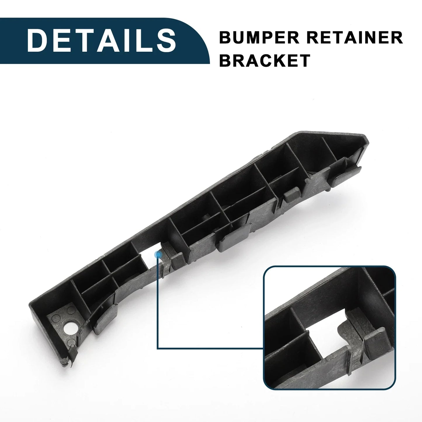 Right Front Bumper Retainer Bracket for Hyundai Accent (2006-2011)
