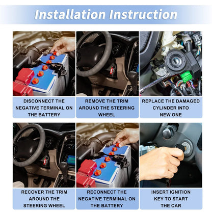 Ignition Lock Cylinder Set for Honda Civic (2012-2015)