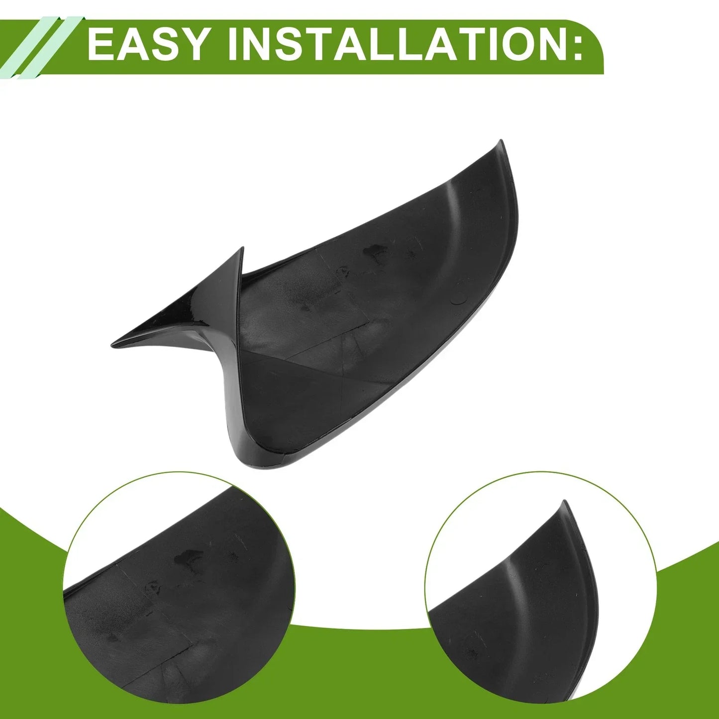 Left Right Side Mirror Cover Caps for Honda 10th Gen (2016-2021)