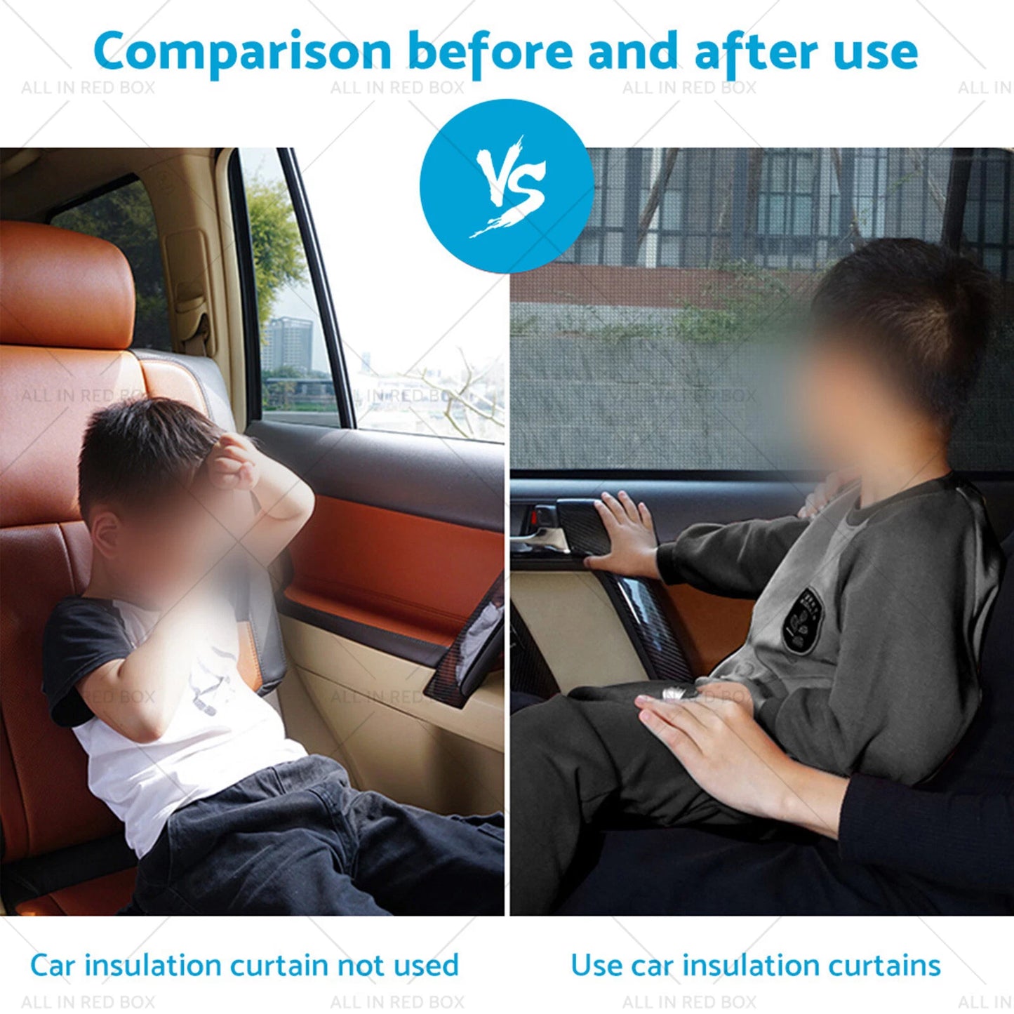 Magnetic Mesh Sun Blind Shades for Mitsubishi ASX (2010-2025)