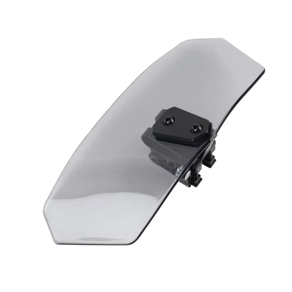 Universal Adjustable Clip-On Windshield Air Deflector for Cars