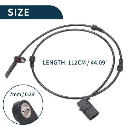 Front Left ABS Wheel Speed Sensor for Mercedes-Benz C300 C350e (2015-2020)