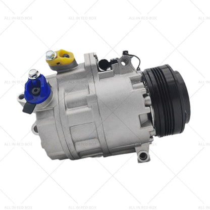 AC Compressor w/ Belt Pulley for BMW E53 X5 3.0d 3.0i 3.0L (2000-2006)