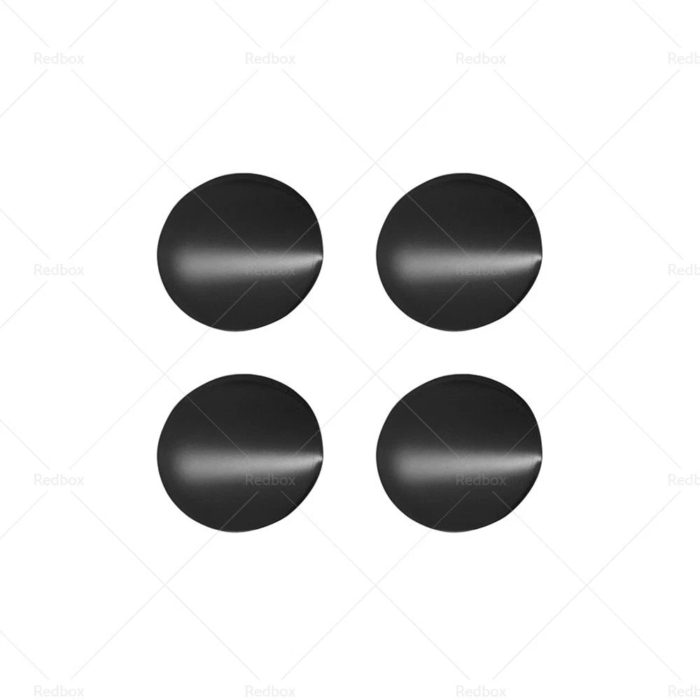 4 x 60mm Black Hub Caps for Universal Wheel Center Rim Caps