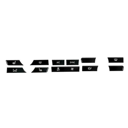 AC Heater Switch Buttons for BMW X3 F25 2015-2017 (2 x Black)