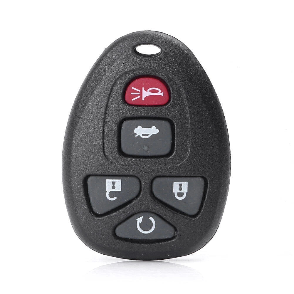 5-Button Remote Key Fob Shell Case for Buick Lucerne (2006-2012)