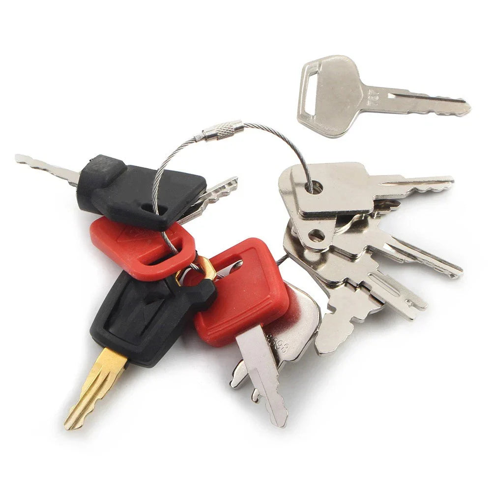 Ignition Keys for John Deere, Caterpillar, Komatsu, Bobcat