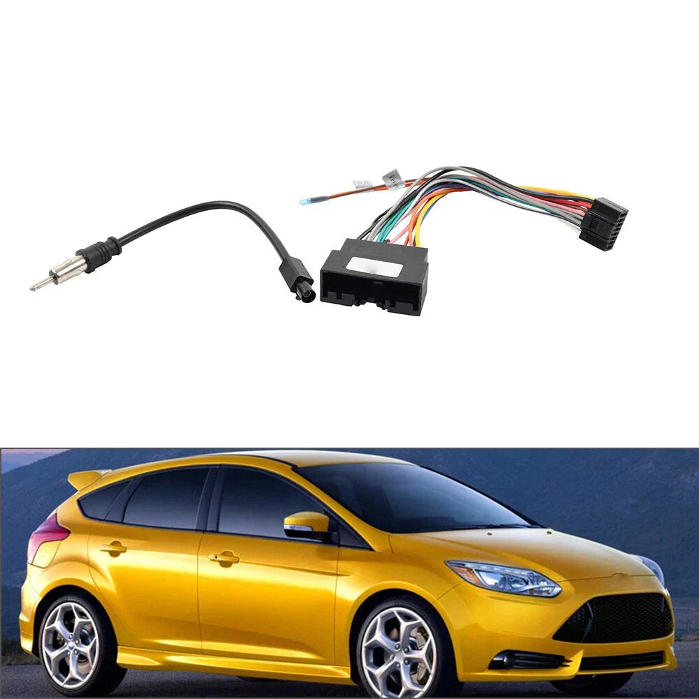 Radio Antenna Adapter Plug Wiring Harness for Ford Escape, Focus, Fiesta