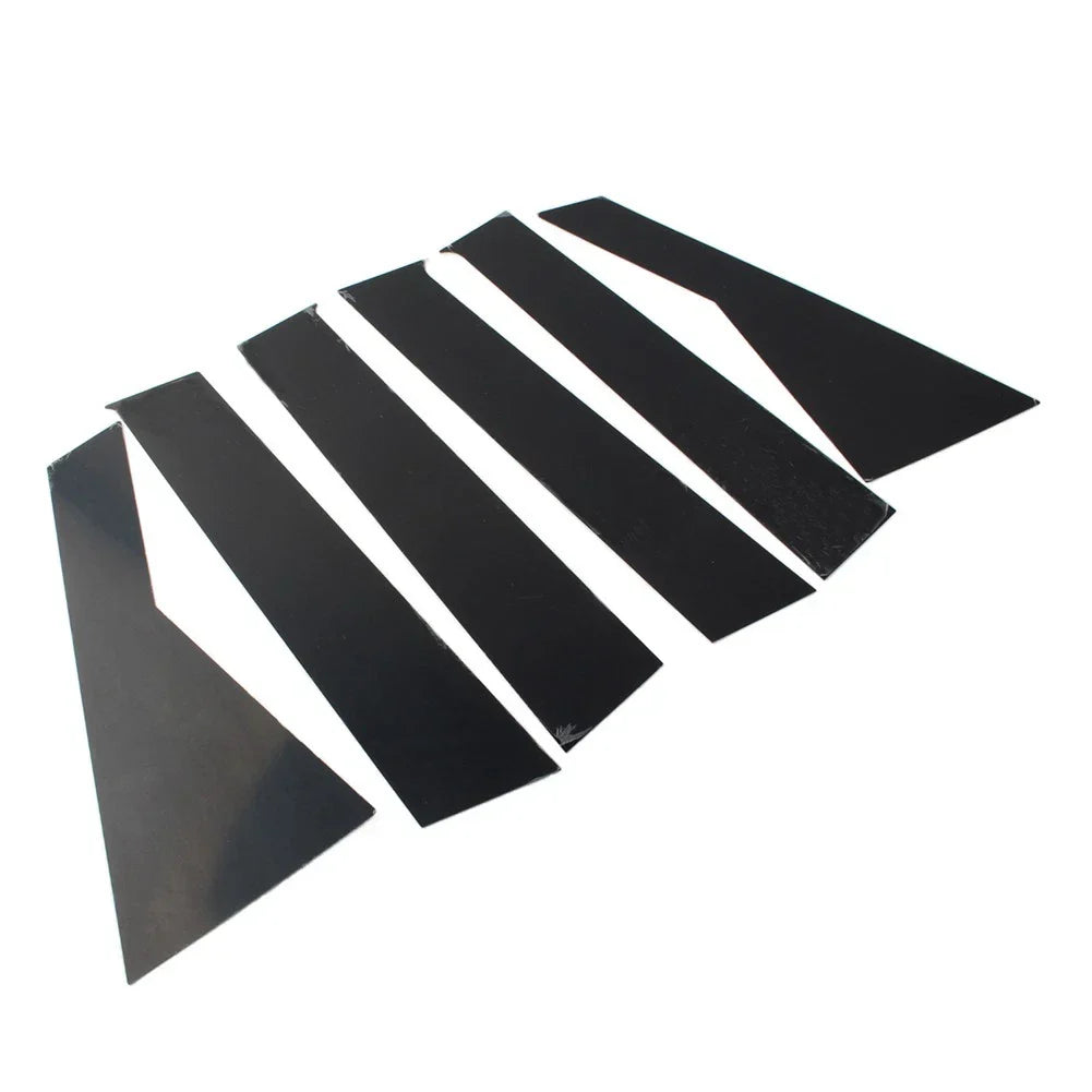 6 x Car Door Window Pillar Post Trims for Dodge Journey (2009-2020)
