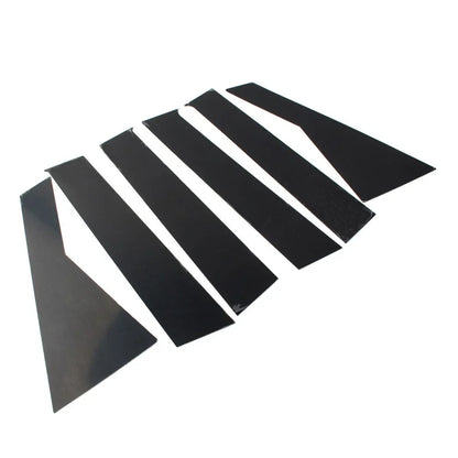 6 x Car Door Window Pillar Post Trims for Dodge Journey (2009-2020)