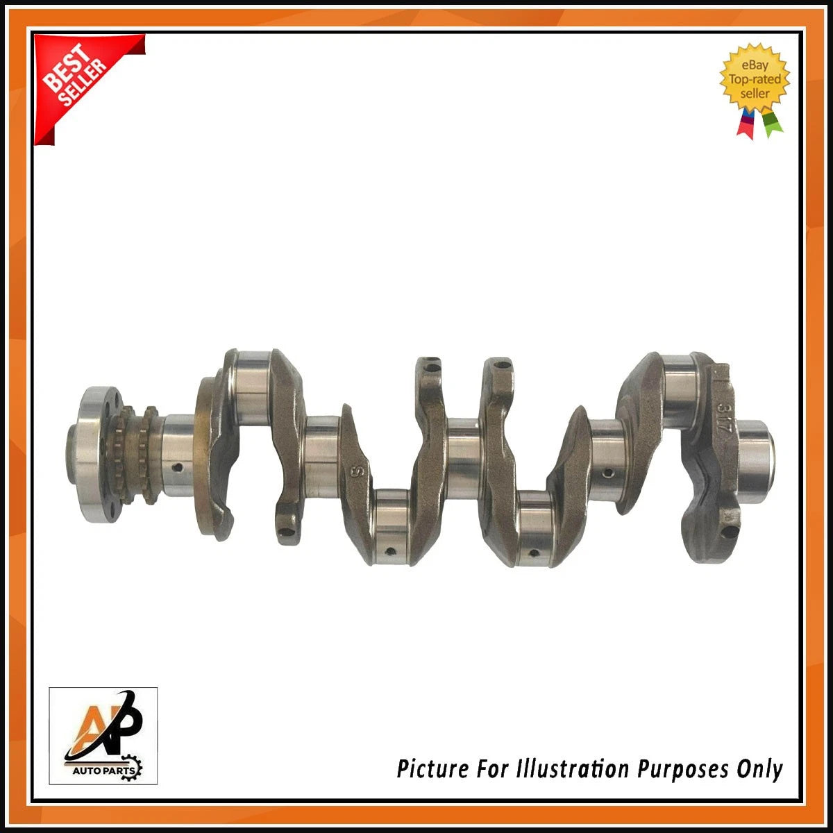 Crankshaft Without Gear OEM Replacement for BMW Mini 2.0 Diesel N47 (2007–2015)