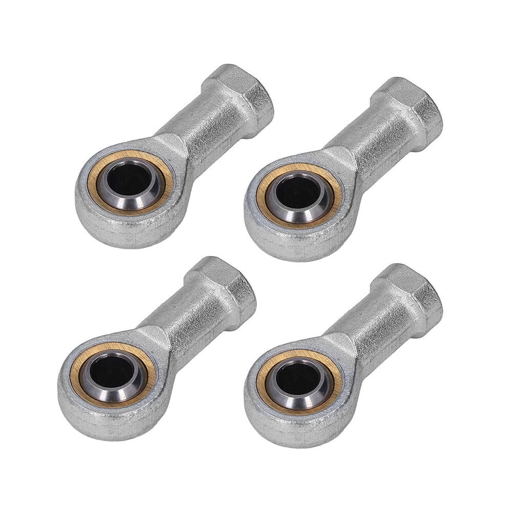 10 x Zinc 6mm Female Spherical Plain Rose Joint Bearings Left Hand Threaded