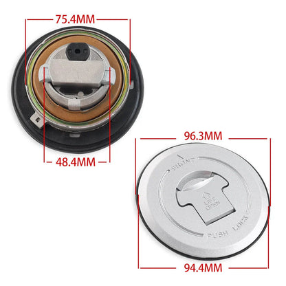 Ignition Switch Lock & Fuel Tank Cap Set for Honda MSX125 GROM125 (2014-2015)