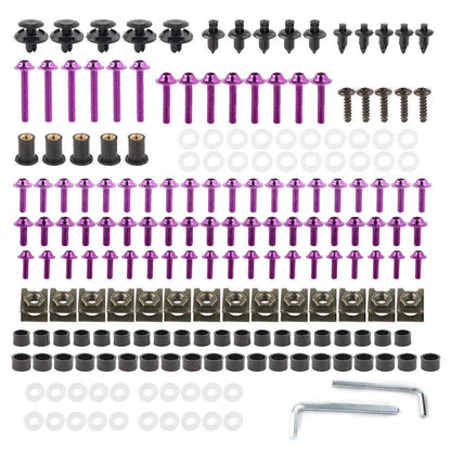 Bodywork Fairing Screws Bolts Kit for Honda CBR600RR CBR900RR CBR1000RR (2003-2023)