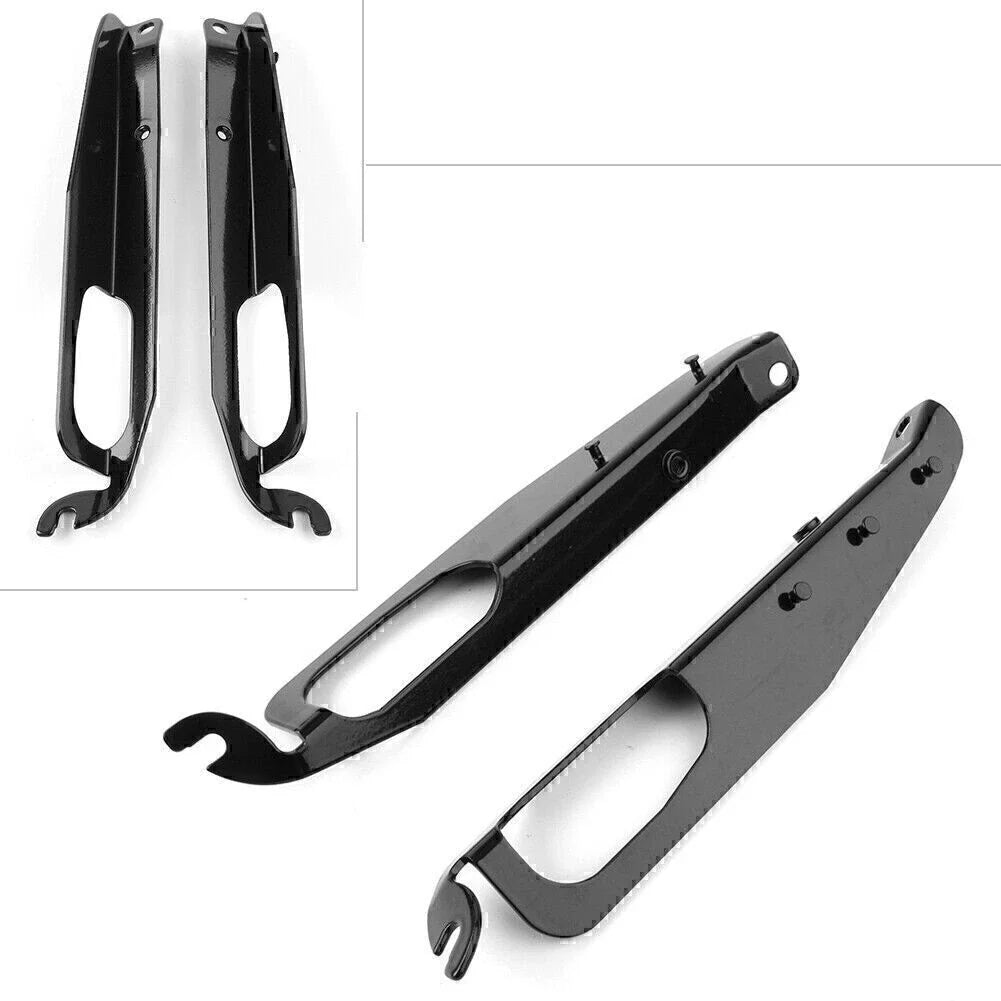 Black Heavy Duty Inner Fairing Support Bracket for Harley FLHX (1996-2013)