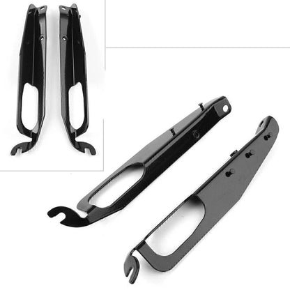 Black Heavy Duty Inner Fairing Support Bracket for Harley FLHX (1996-2013)