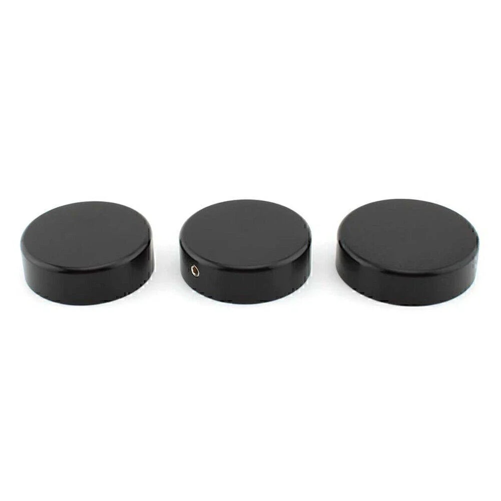 Black Upper Fork Stem Covers for Harley Sportster 48 XL1200 (1988-2013)